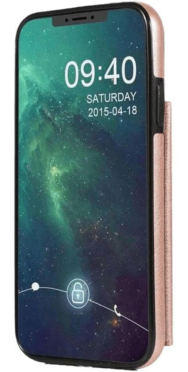 Pink Vegan Leather | Wallet Case - Image 2