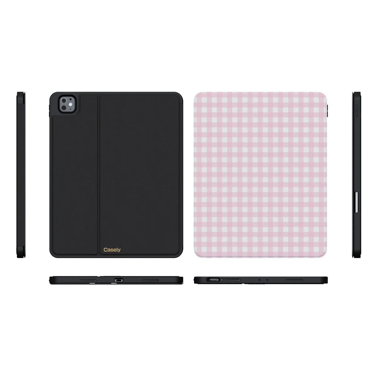 Pink Plaid | Sunday Best iPad Case - Image 5