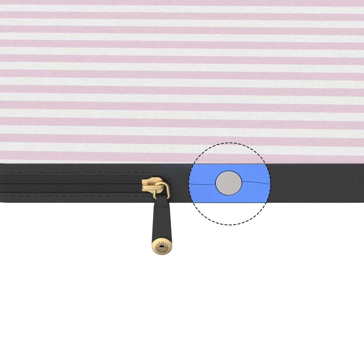 Pink Stripes | Sunday Best Laptop Case - Image 15
