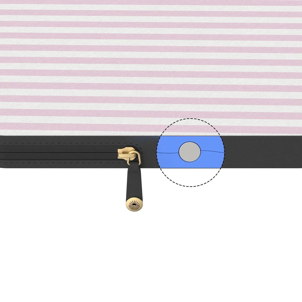 Pink Stripes | Sunday Best Laptop Case - Image 5