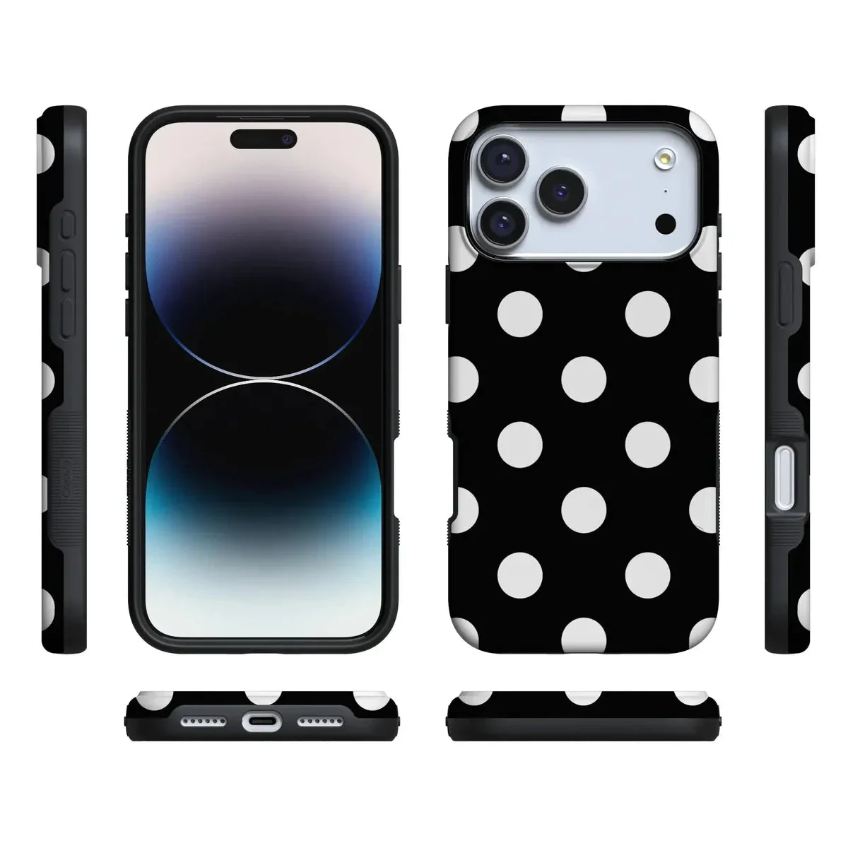 Polka Dots | High Contrast Design Case - Image 156