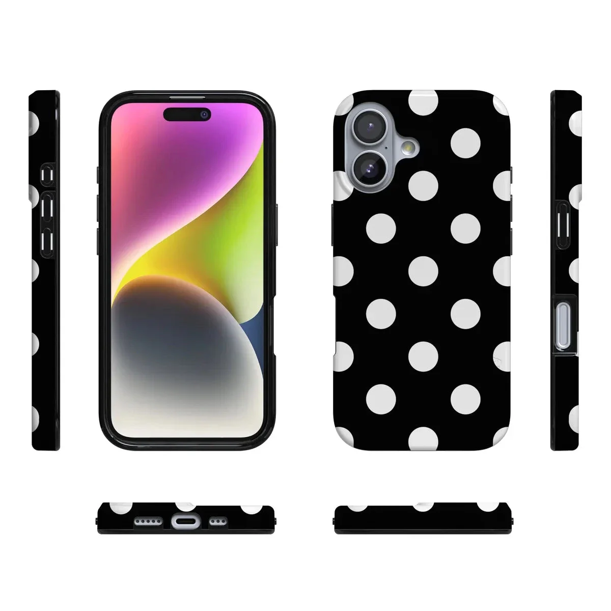 Polka Dots | High Contrast Design Case - Image 190