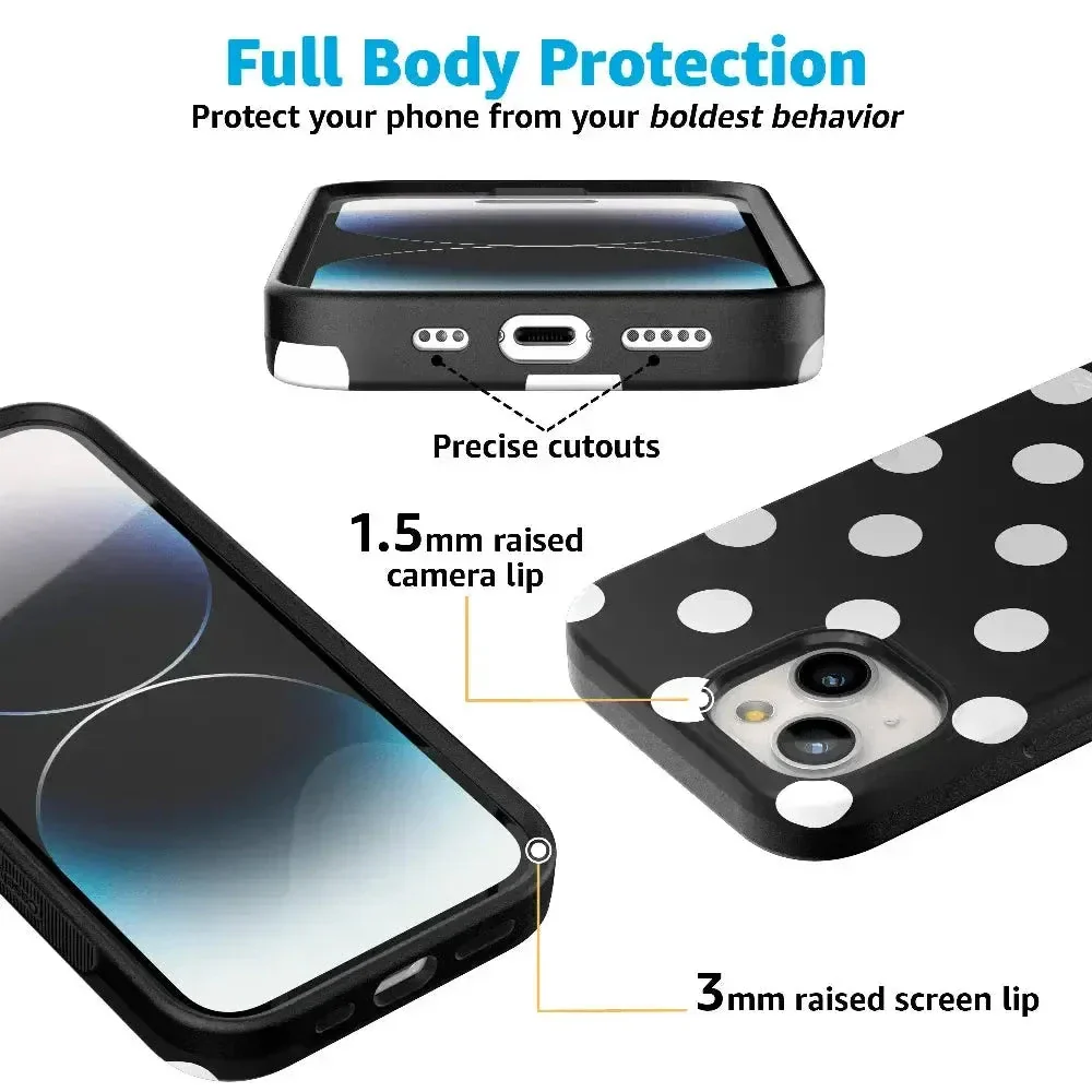 Polka Dots | High Contrast Design Case - Image 66