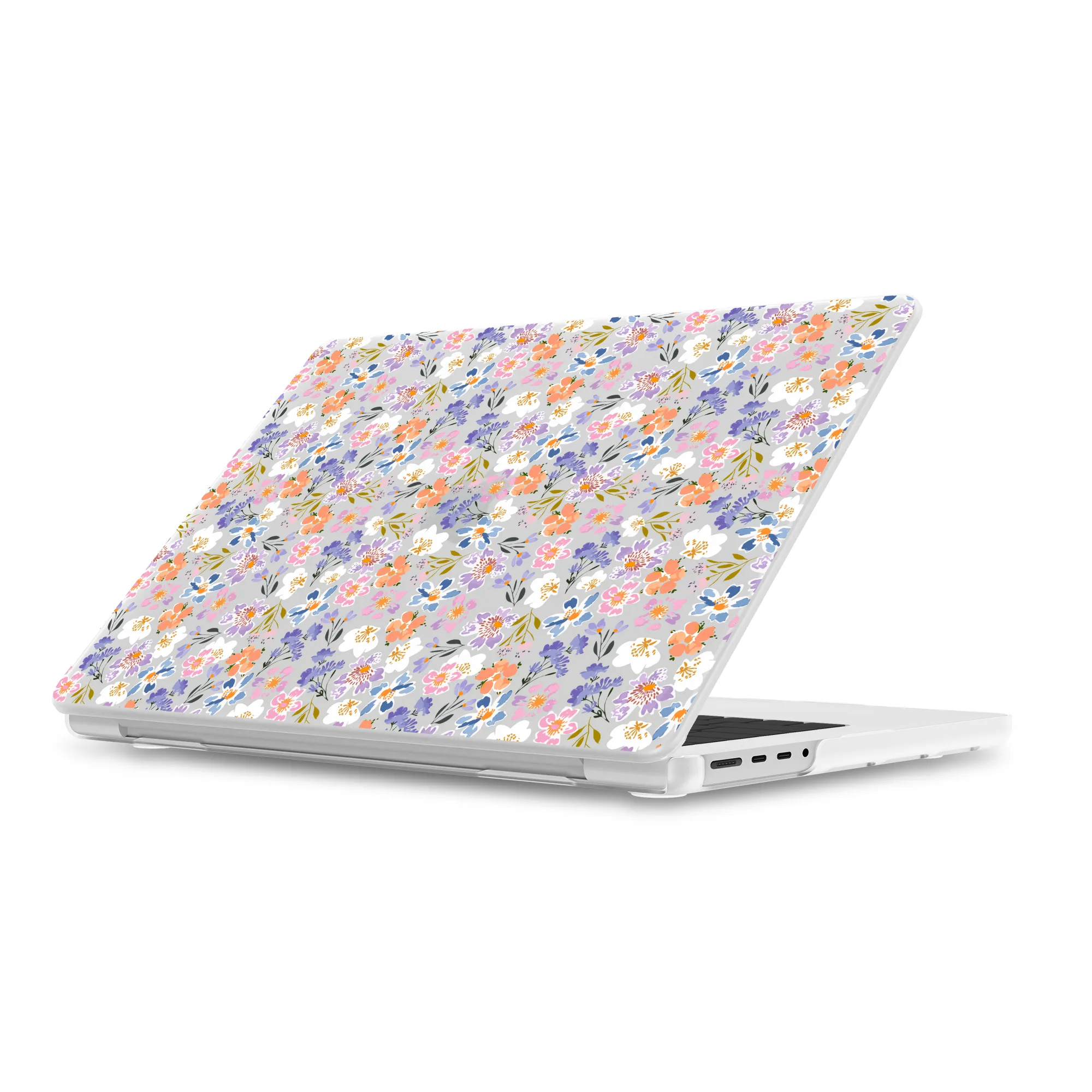 Poppy Meadows | Pastel Floral Laptop Shell - Image 8