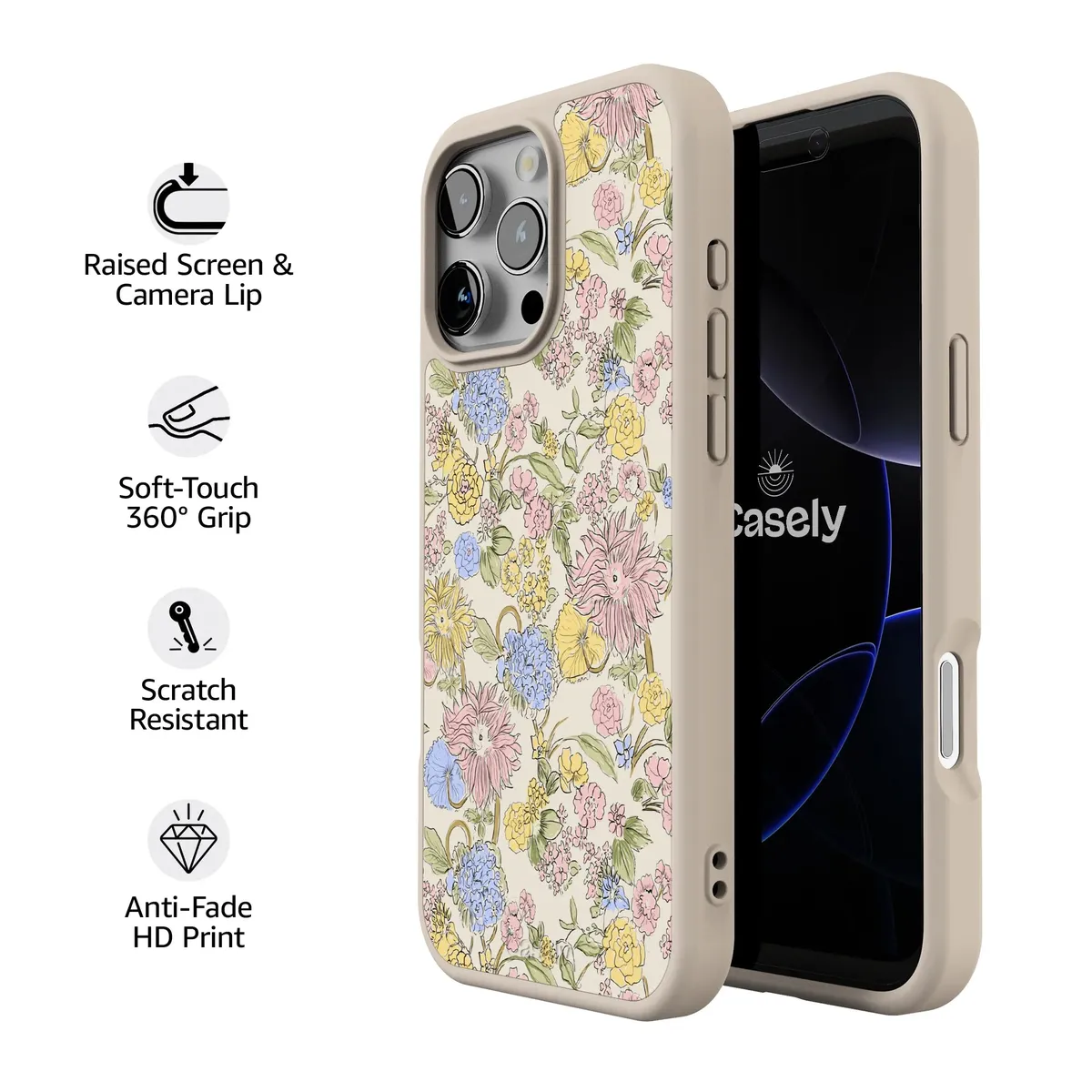 Prairie Blooms | Pastel Floral Case - Image 170