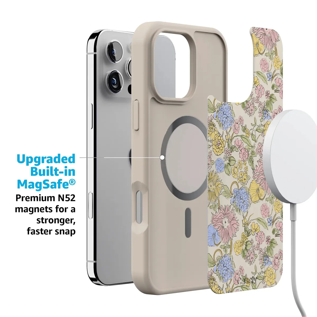 Prairie Blooms | Pastel Floral Case - Image 172
