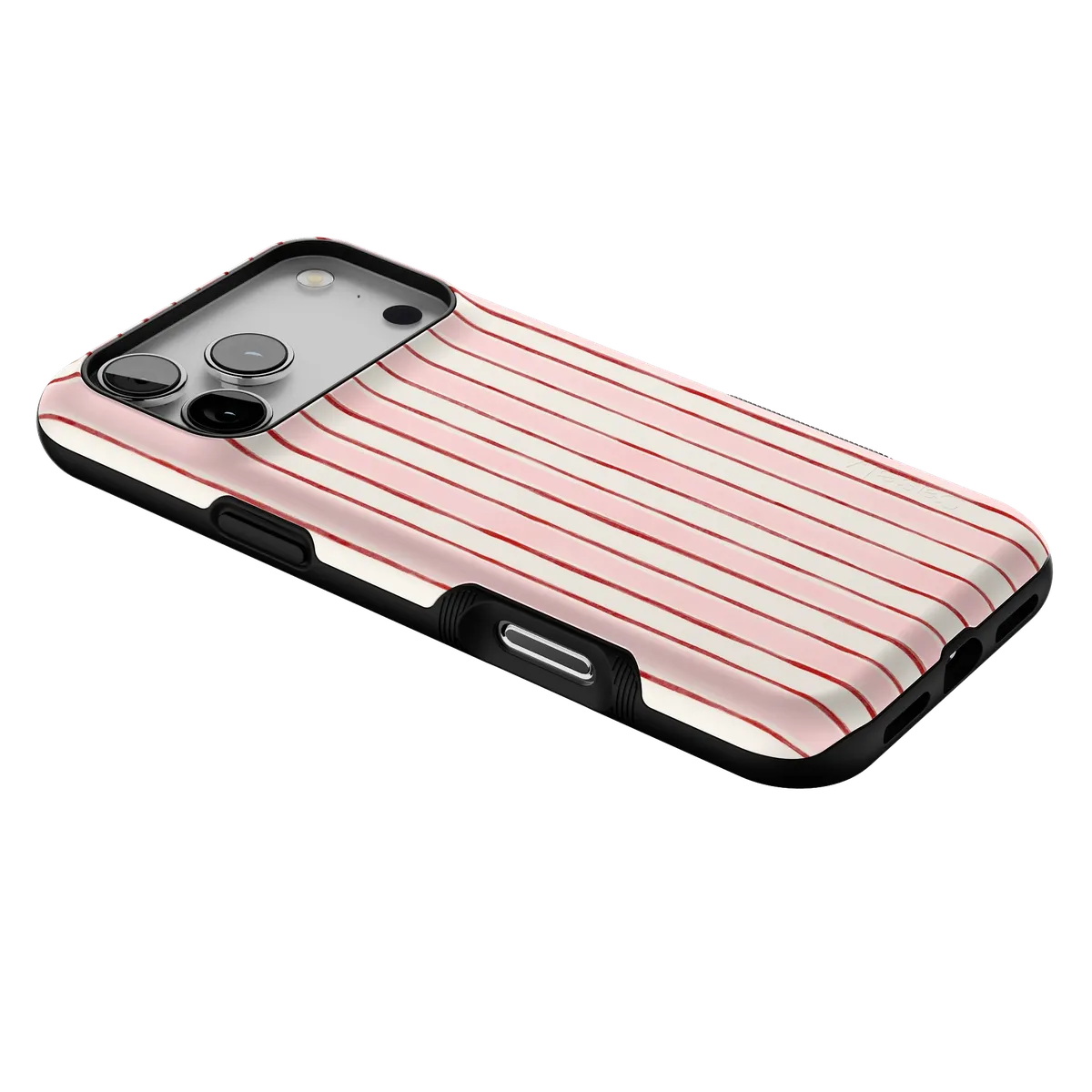 Pretty in Pastel | Blush Stripes Case - Image 10