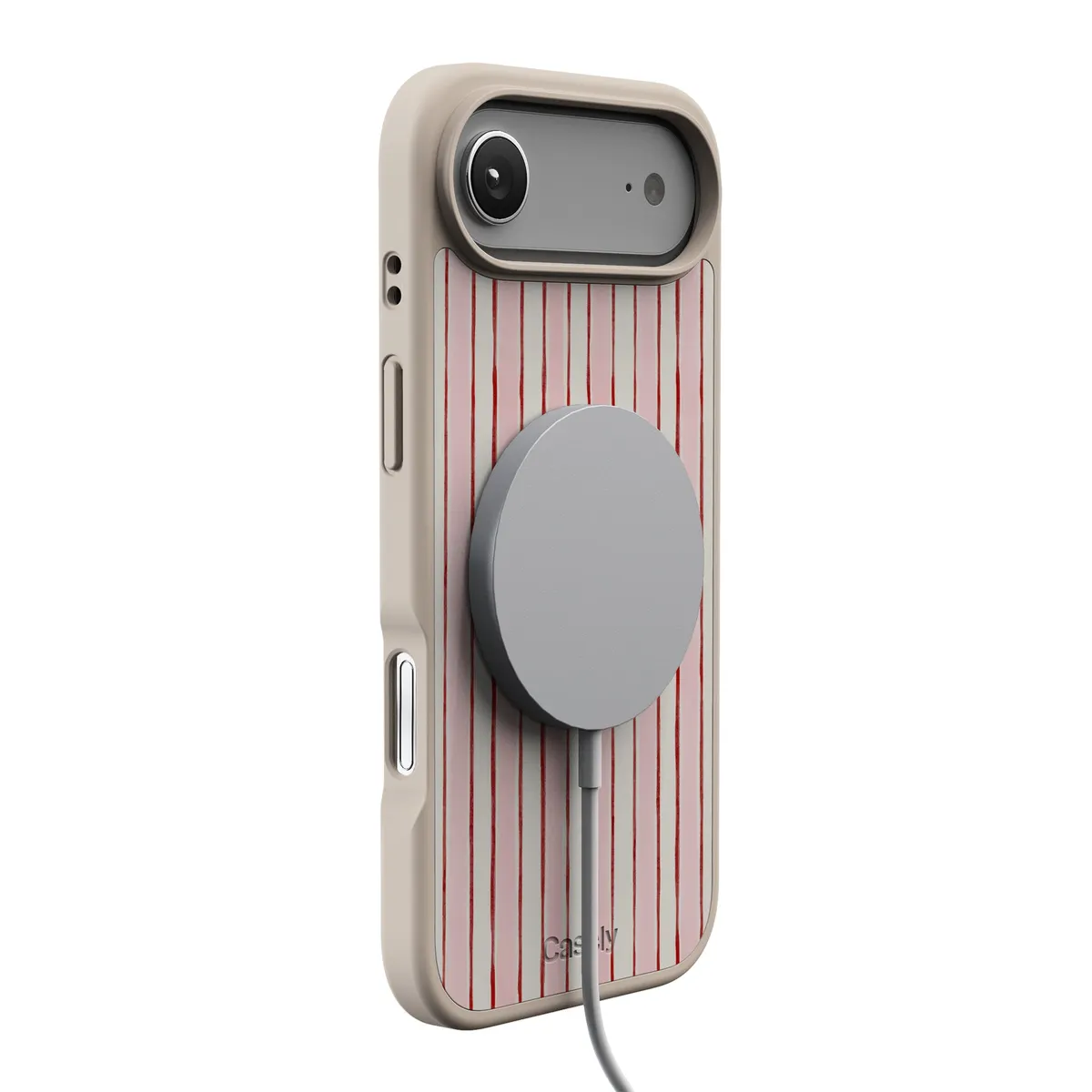 Pretty in Pastel | Blush Stripes Case - Image 173