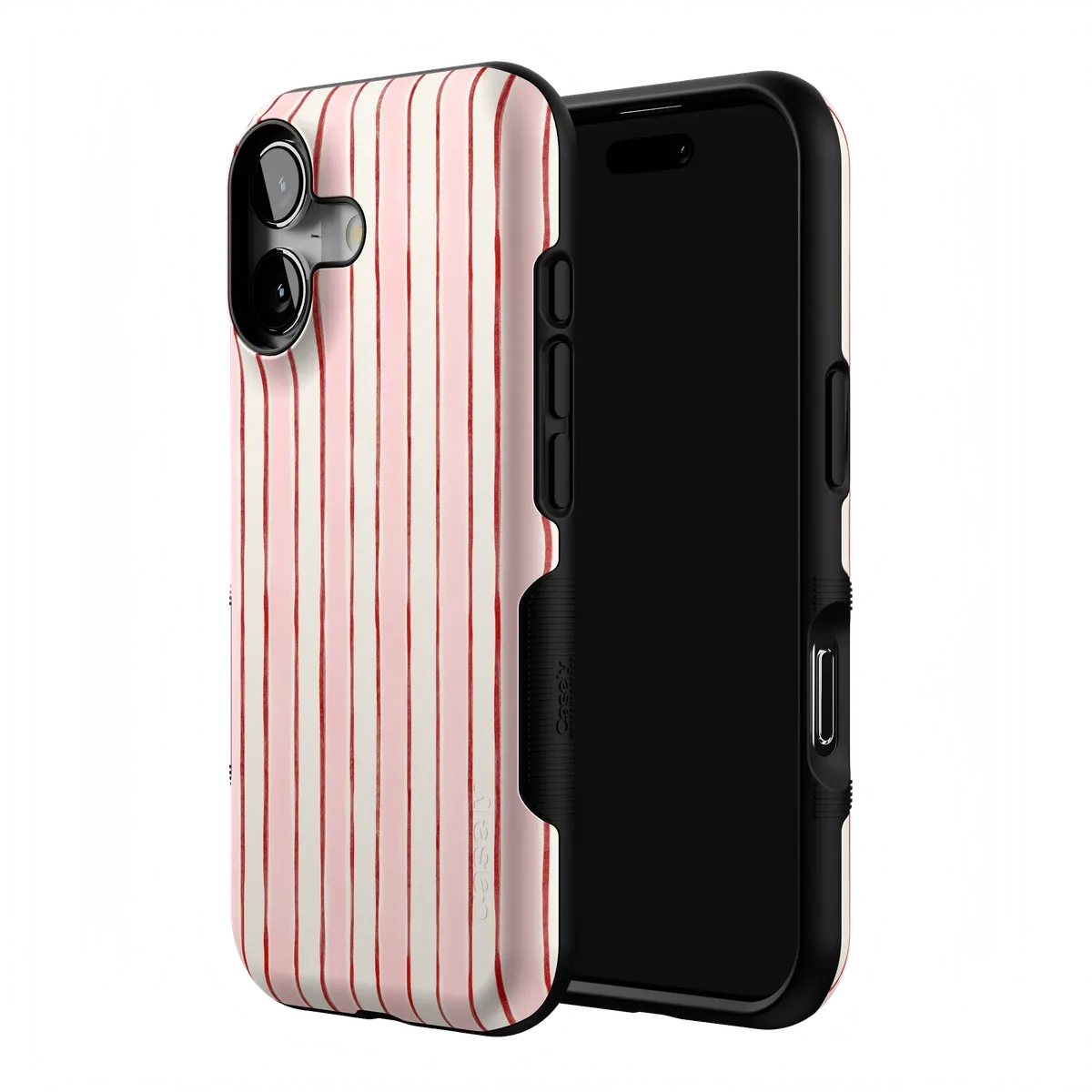 Pretty in Pastel | Blush Stripes Case - Image 22