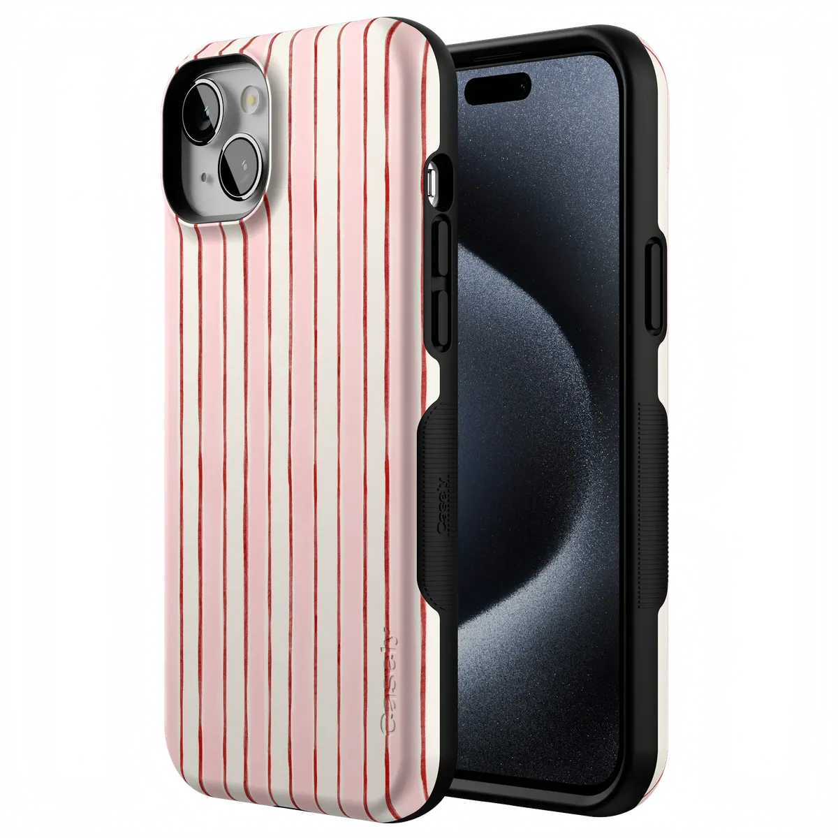 Pretty in Pastel | Blush Stripes Case - Image 47