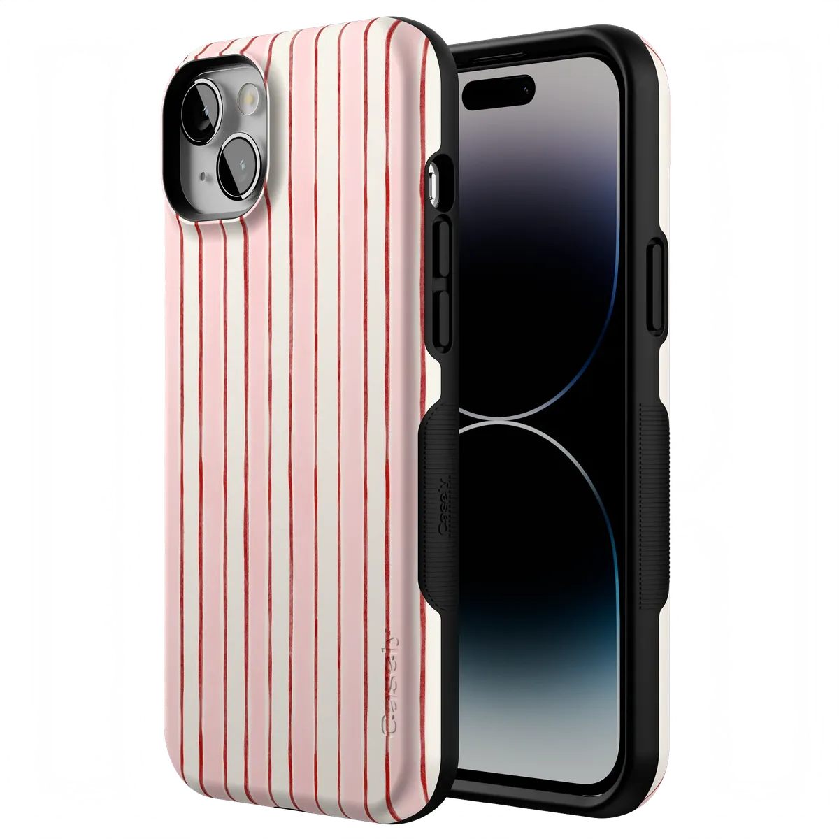 Pretty in Pastel | Blush Stripes Case - Image 55