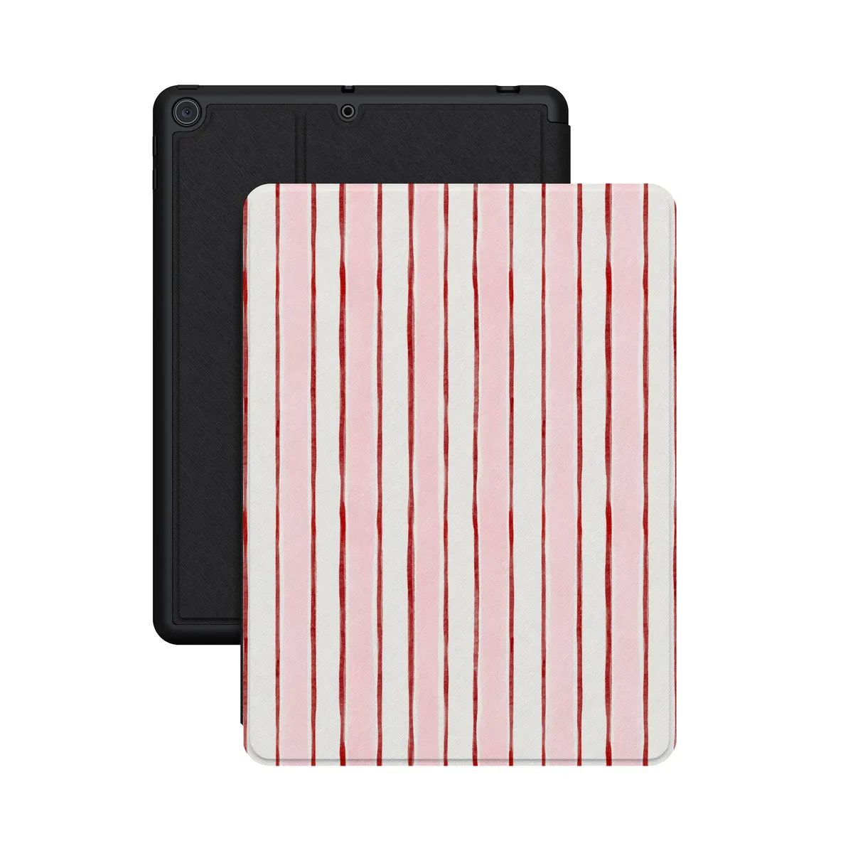 Pretty in Pastel | Blush Stripes iPad Case - Image 25