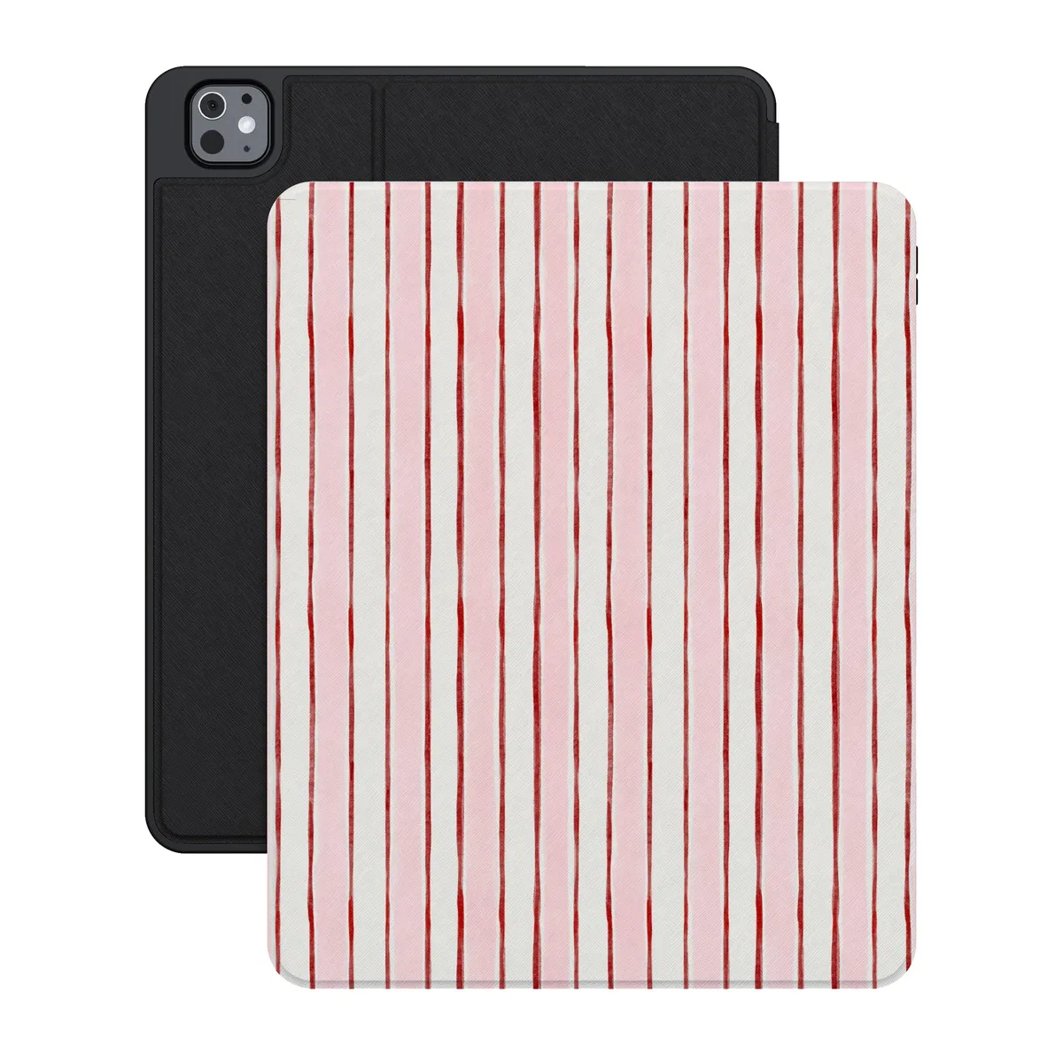 Pretty in Pastel | Blush Stripes iPad Case - Image 33