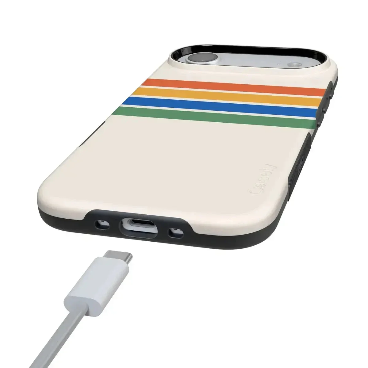 Totally Groovy | Rainbow Stripes Color Block Case - Image 104