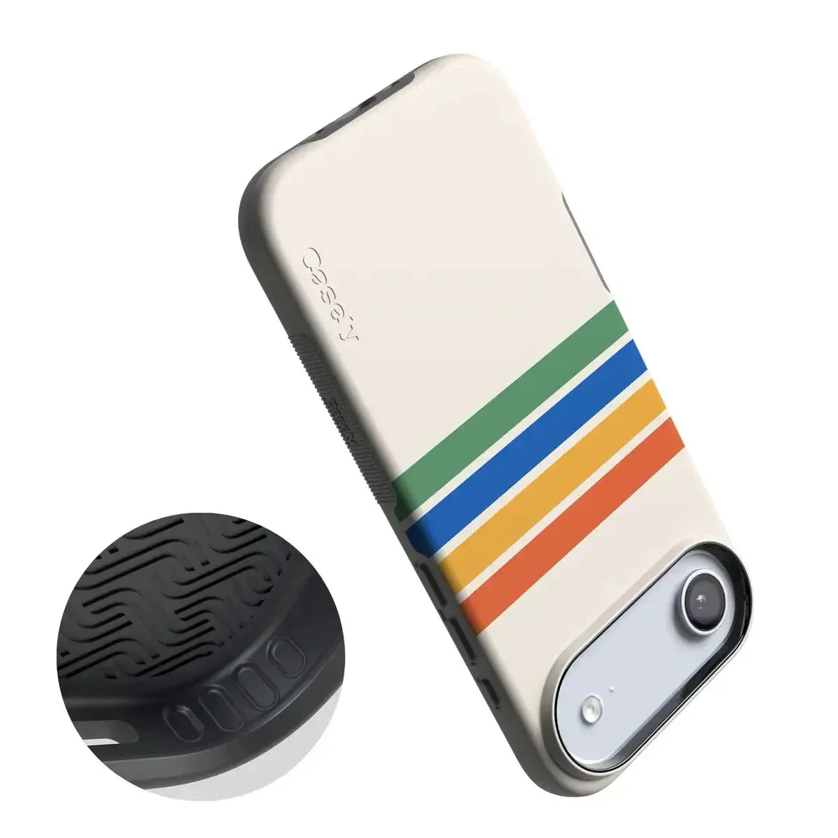 Totally Groovy | Rainbow Stripes Color Block Case - Image 106