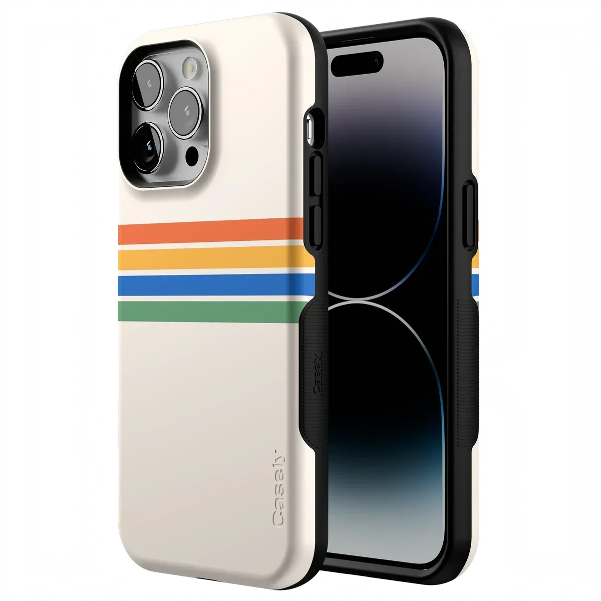 Totally Groovy | Rainbow Stripes Color Block Case - Image 124