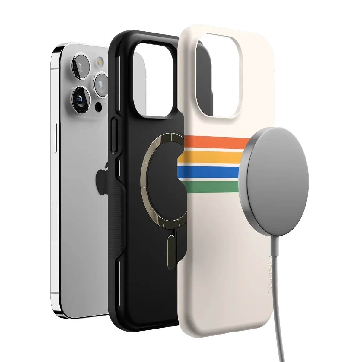 Totally Groovy | Rainbow Stripes Color Block Case - Image 127