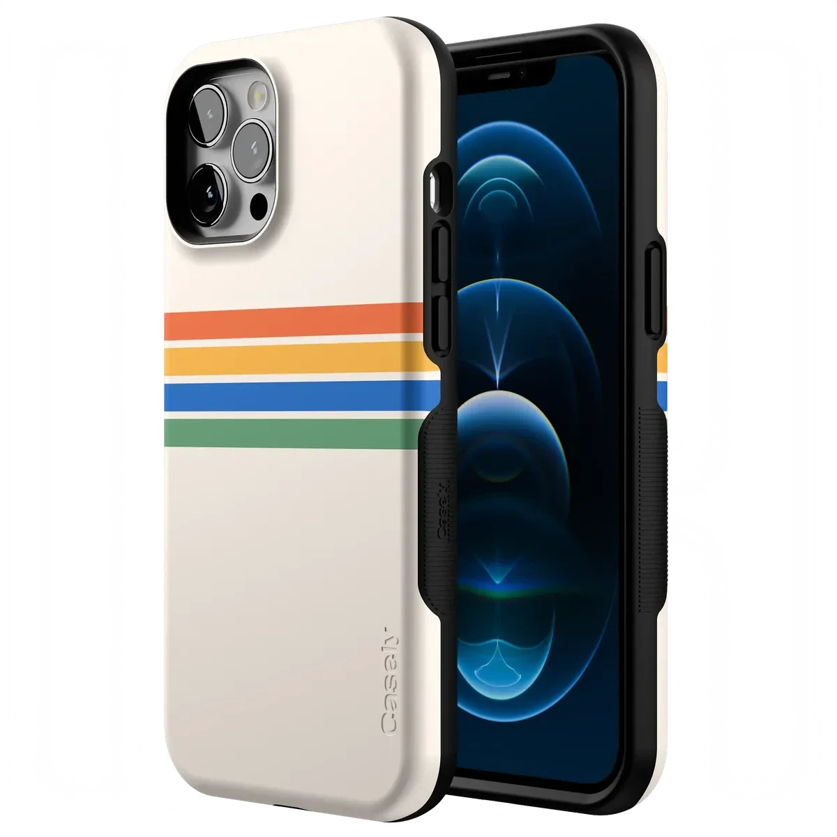 Totally Groovy | Rainbow Stripes Color Block Case - Image 134
