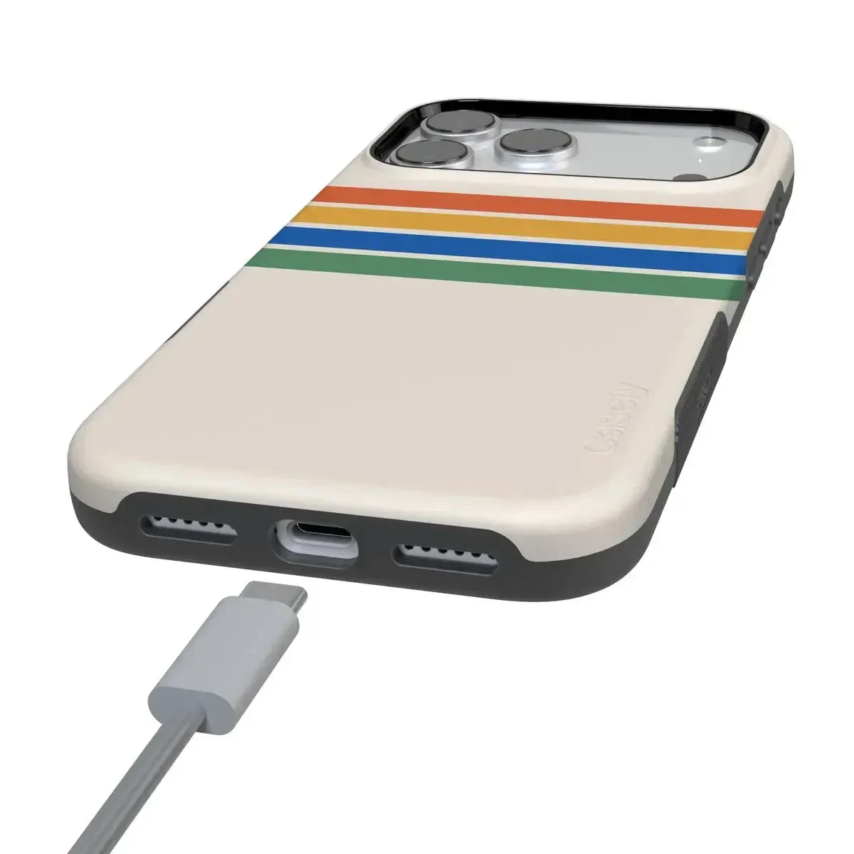 Totally Groovy | Rainbow Stripes Color Block Case - Image 6