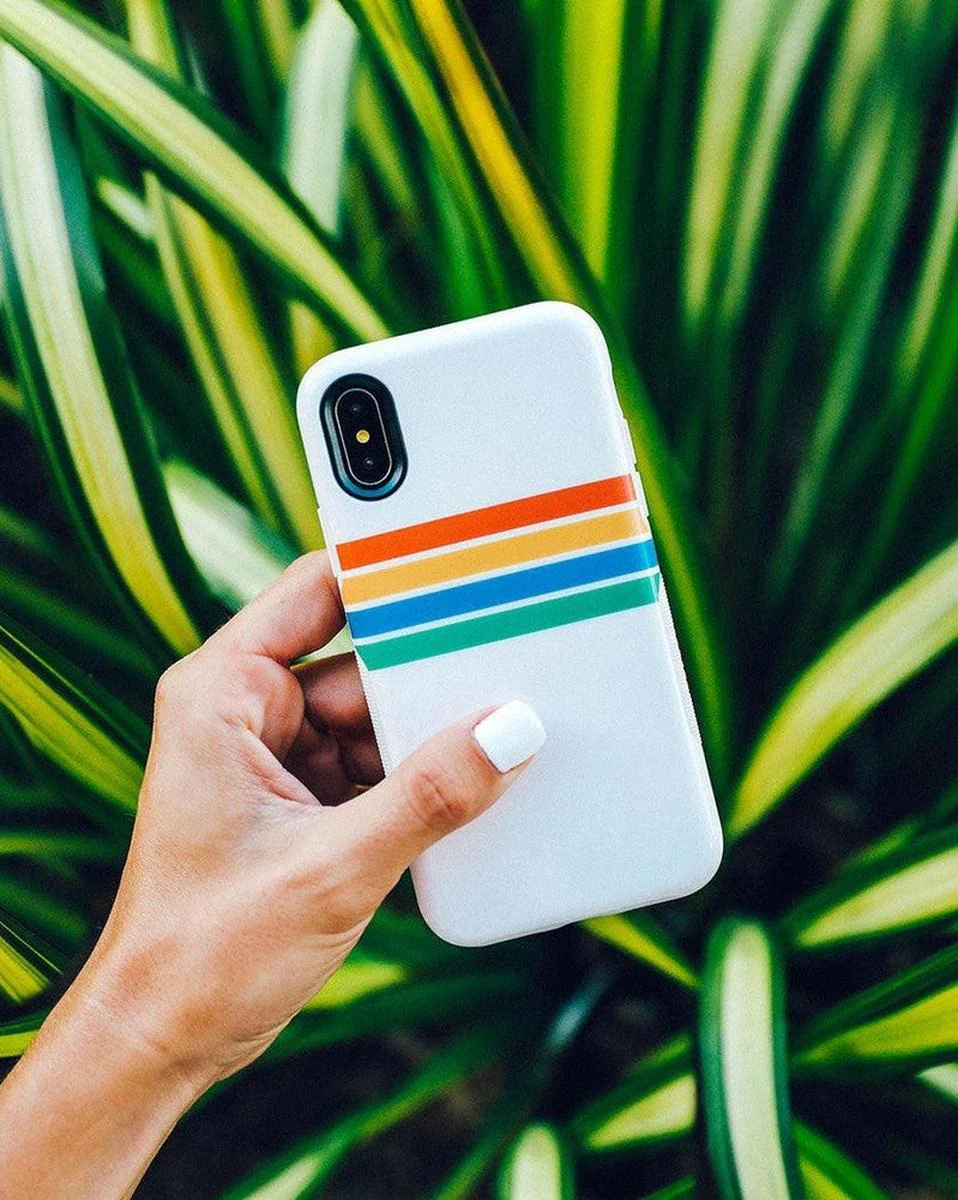 Totally Groovy | Rainbow Stripes Color Block Case - Image 74
