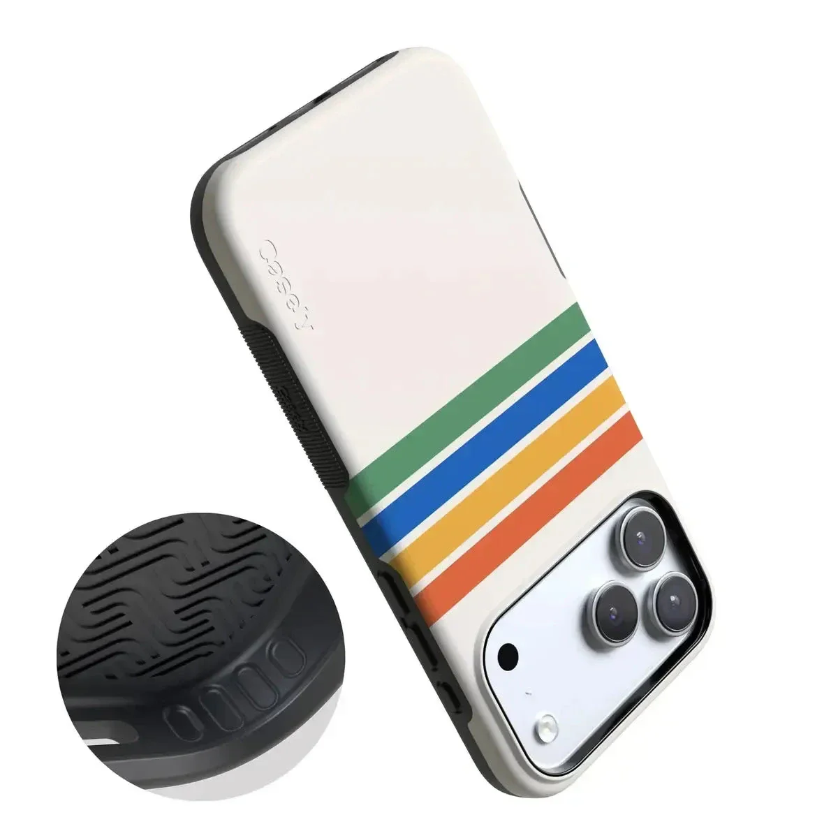 Totally Groovy | Rainbow Stripes Color Block Case - Image 8