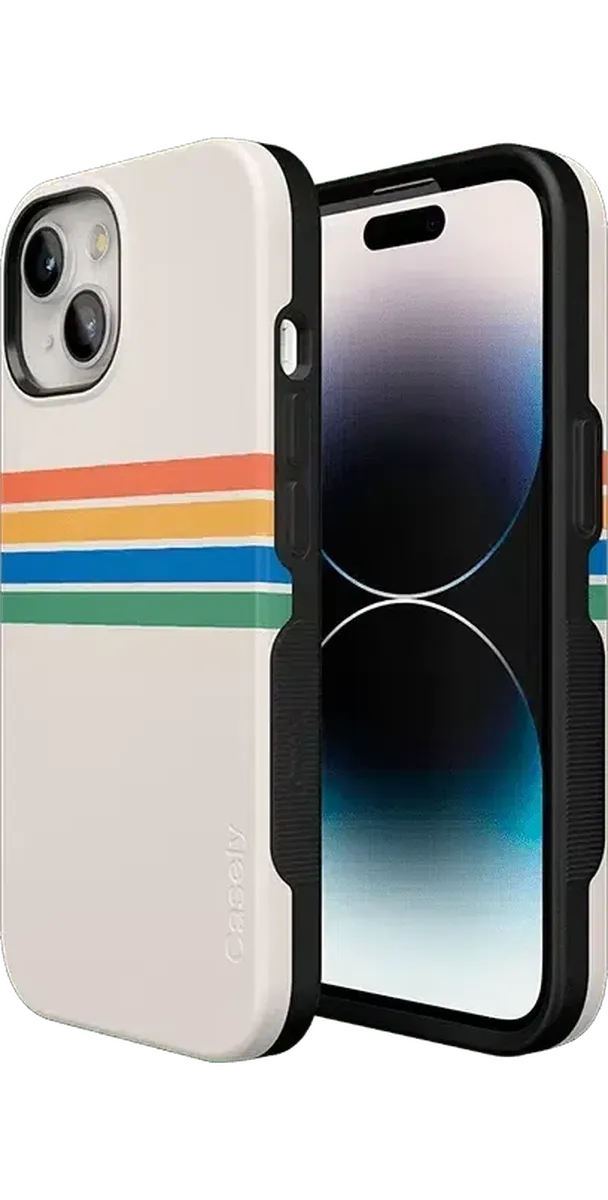Totally Groovy | Rainbow Stripes Color Block Case - Image 97