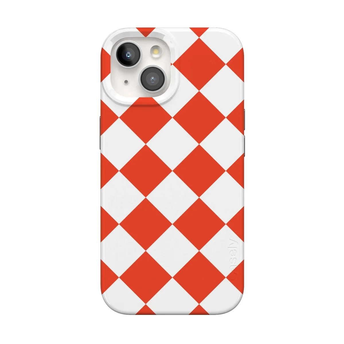 Red Checkerboard | High Contrast Design Case - Image 157