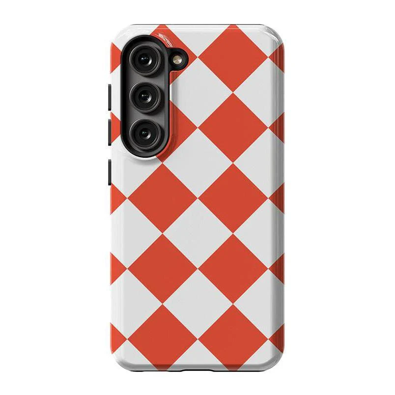 Red Checkerboard | High Contrast Design Case - Image 24