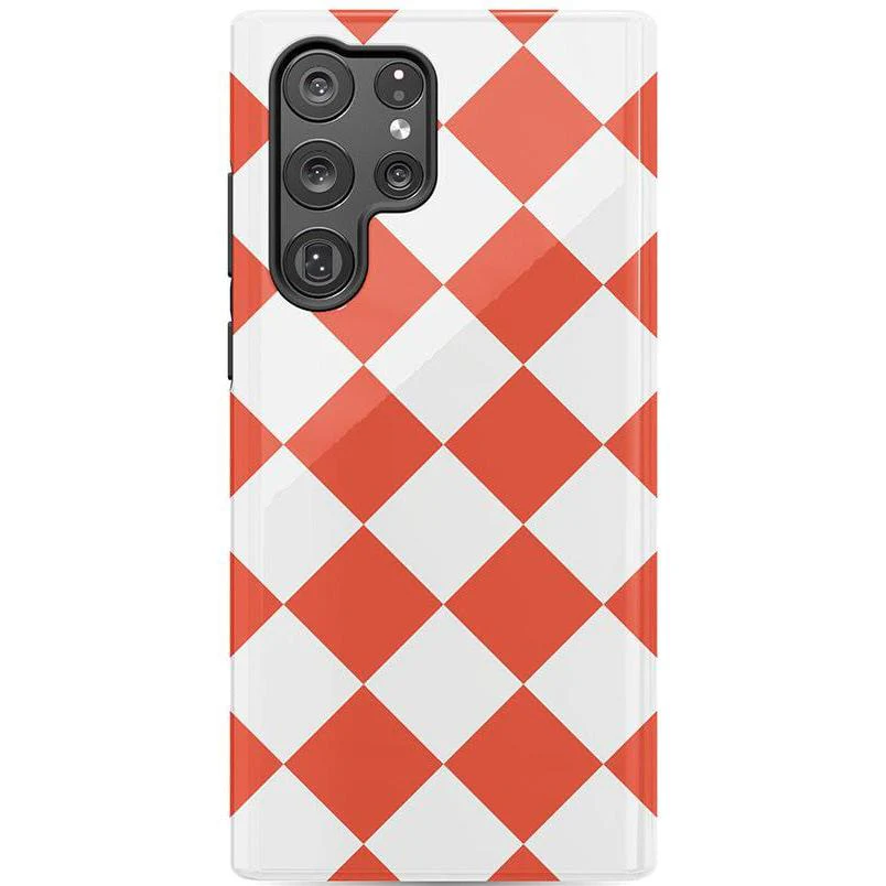 Red Checkerboard | High Contrast Design Case - Image 25