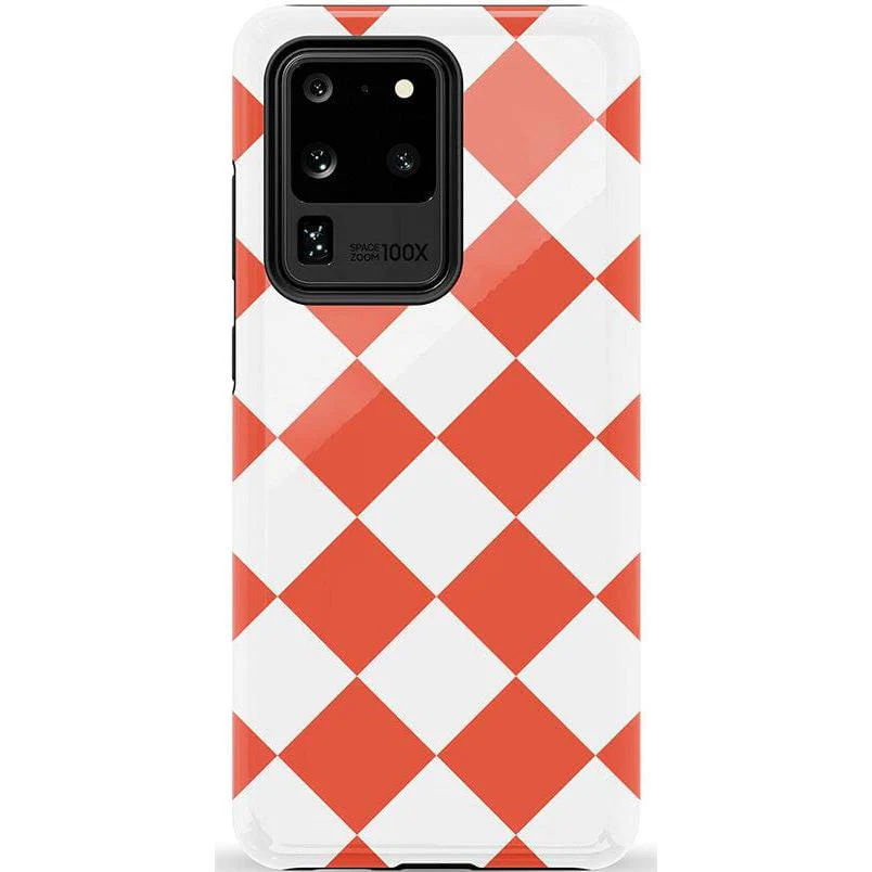 Red Checkerboard | High Contrast Design Case - Image 31