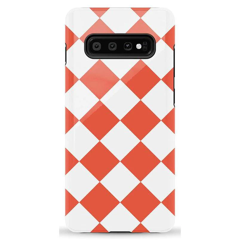 Red Checkerboard | High Contrast Design Case - Image 34