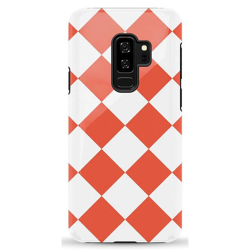 Red Checkerboard | High Contrast Design Case - Image 40