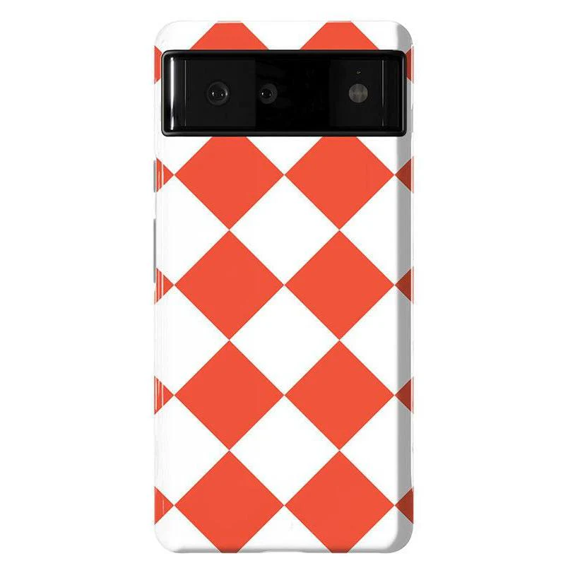 Red Checkerboard | High Contrast Design Case - Image 42