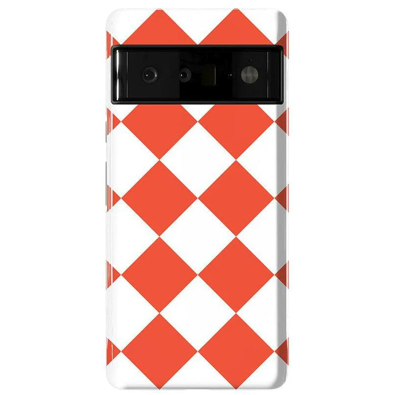 Red Checkerboard | High Contrast Design Case - Image 43