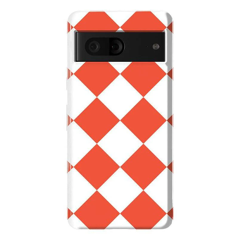 Red Checkerboard | High Contrast Design Case - Image 44