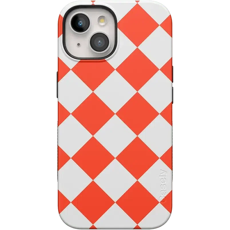 Red Checkerboard | High Contrast Design Case - Image 50