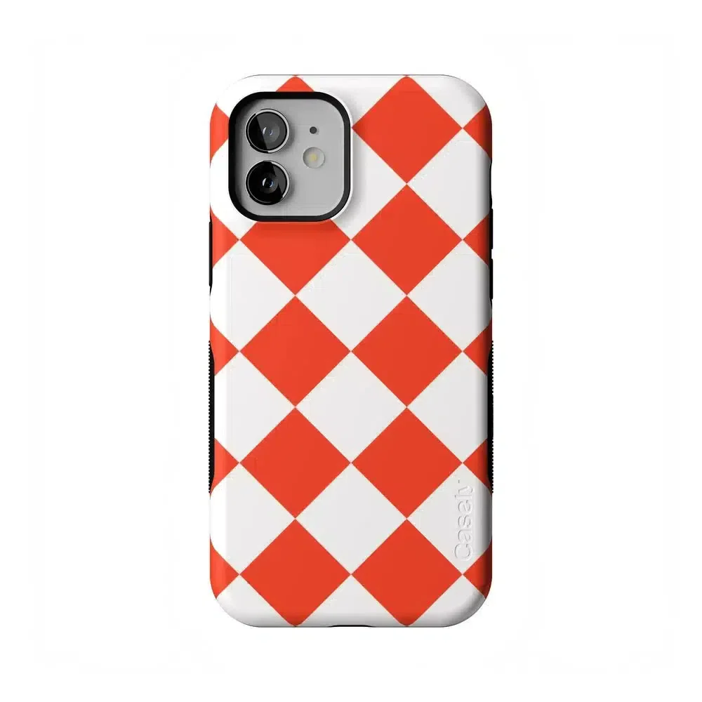 Red Checkerboard | High Contrast Design Case - Image 74