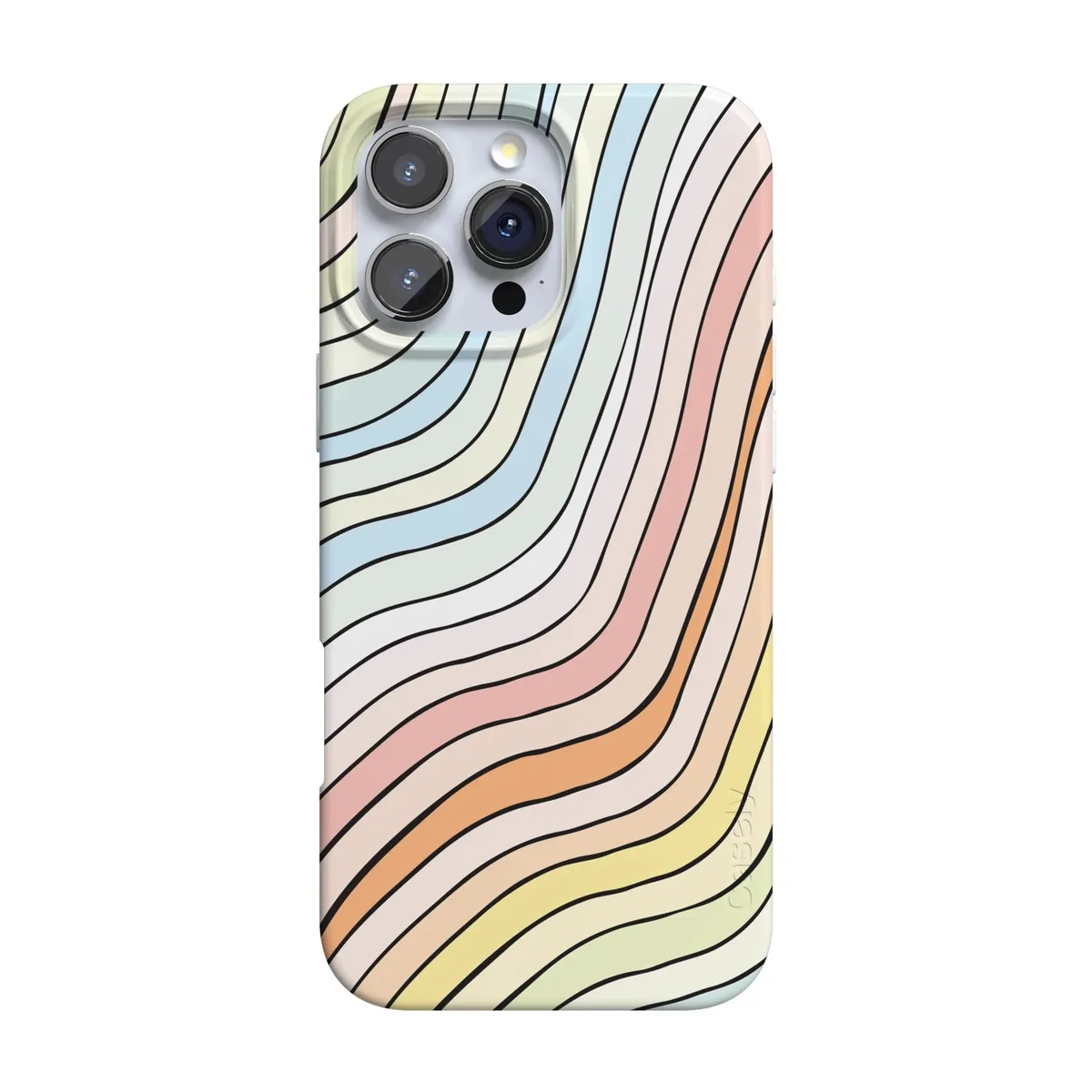 Ride The Wave | Pastel Rainbow Lined Case - Image 136