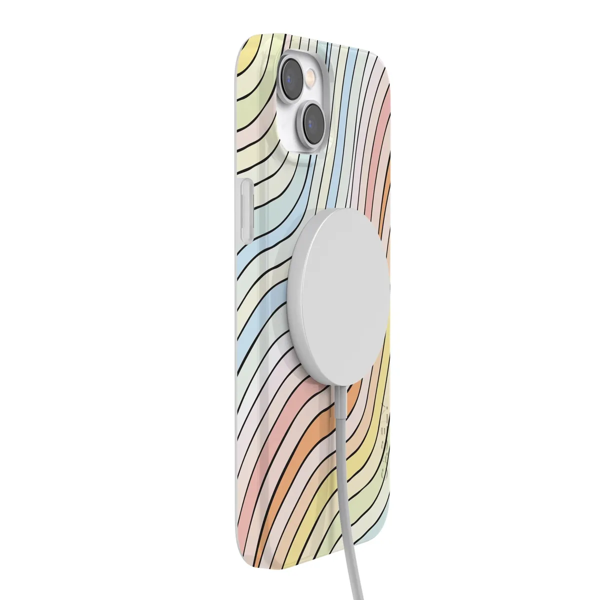 Ride The Wave | Pastel Rainbow Lined Case - Image 151