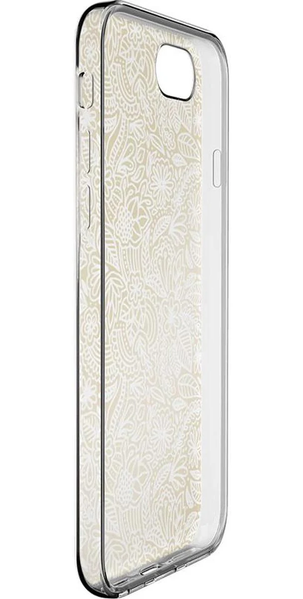 Floral Mandala | Rose Gold Clear Case - Image 16
