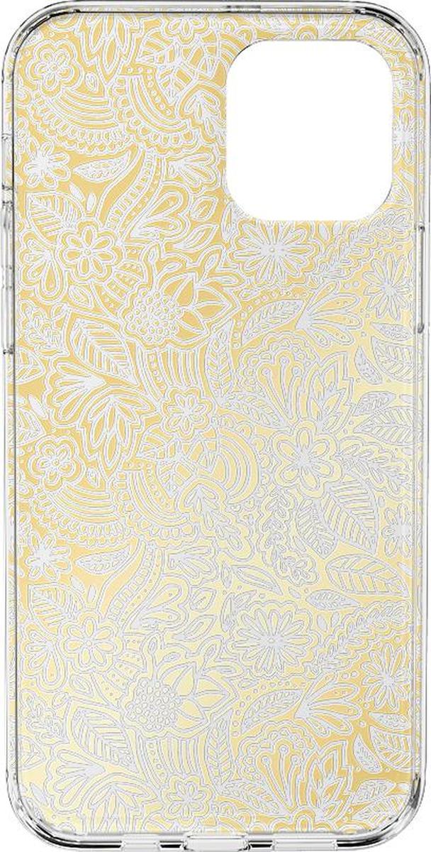 Floral Mandala | Rose Gold Clear Case - Image 3