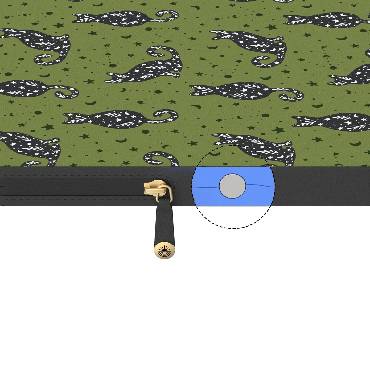 Sabrina's Bestie | Black Cats Laptop Case - Image 15