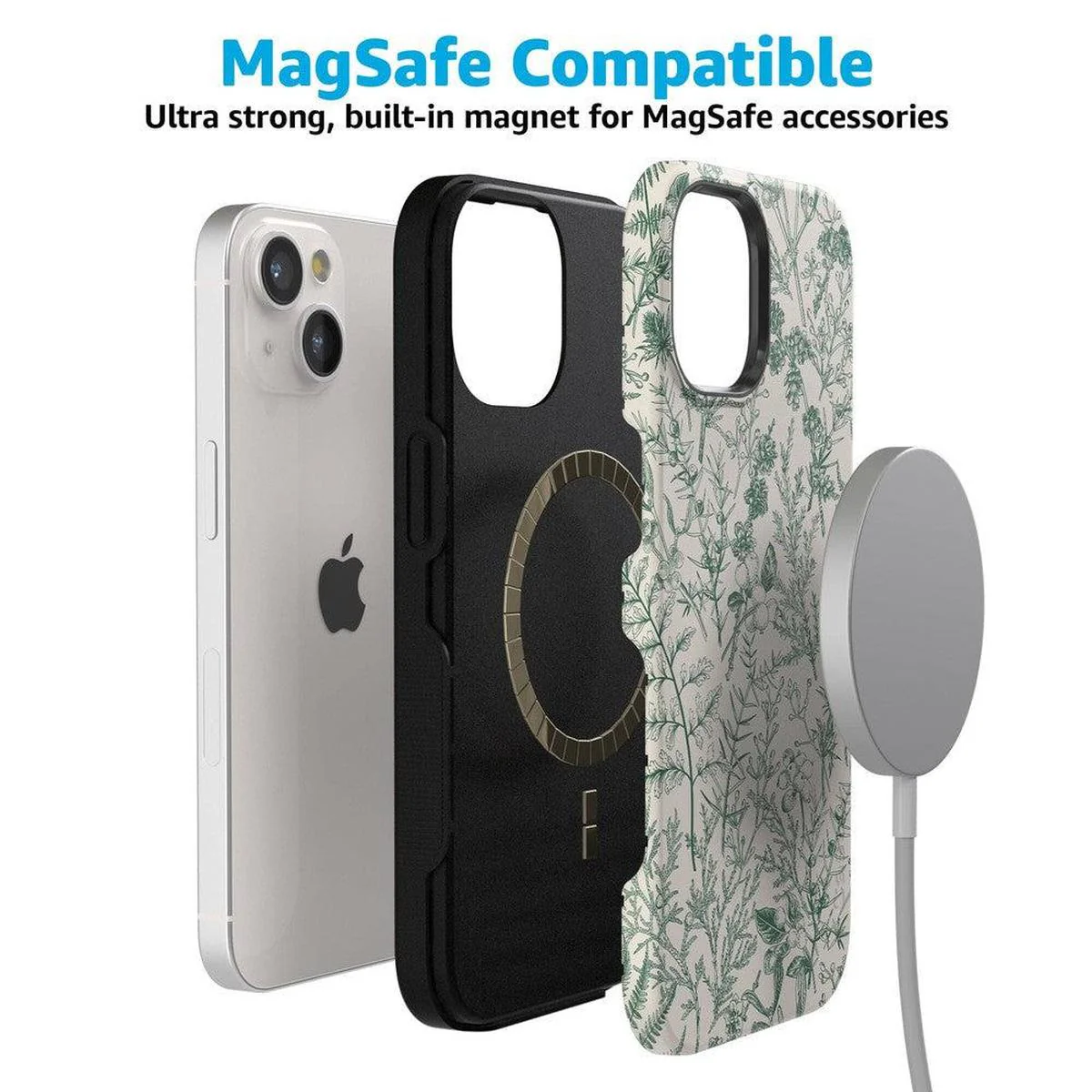 Sage Garden | Green Floral Case - Image 116