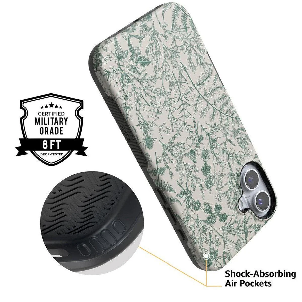 Sage Garden | Green Floral Case - Image 147