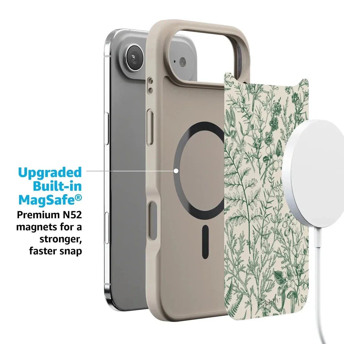 Sage Garden | Green Floral Case - Image 207