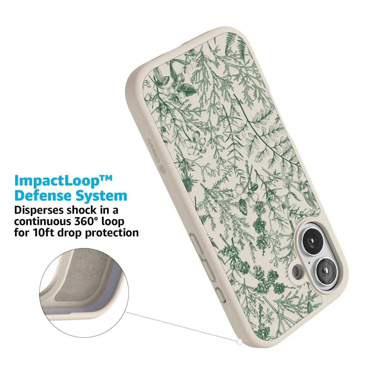 Sage Garden | Green Floral Case - Image 216