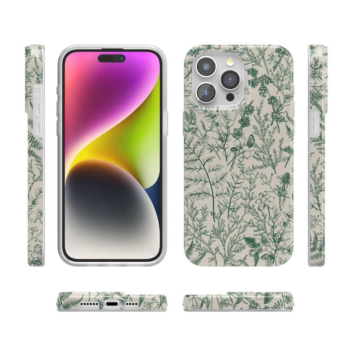 Sage Garden | Green Floral Case - Image 37