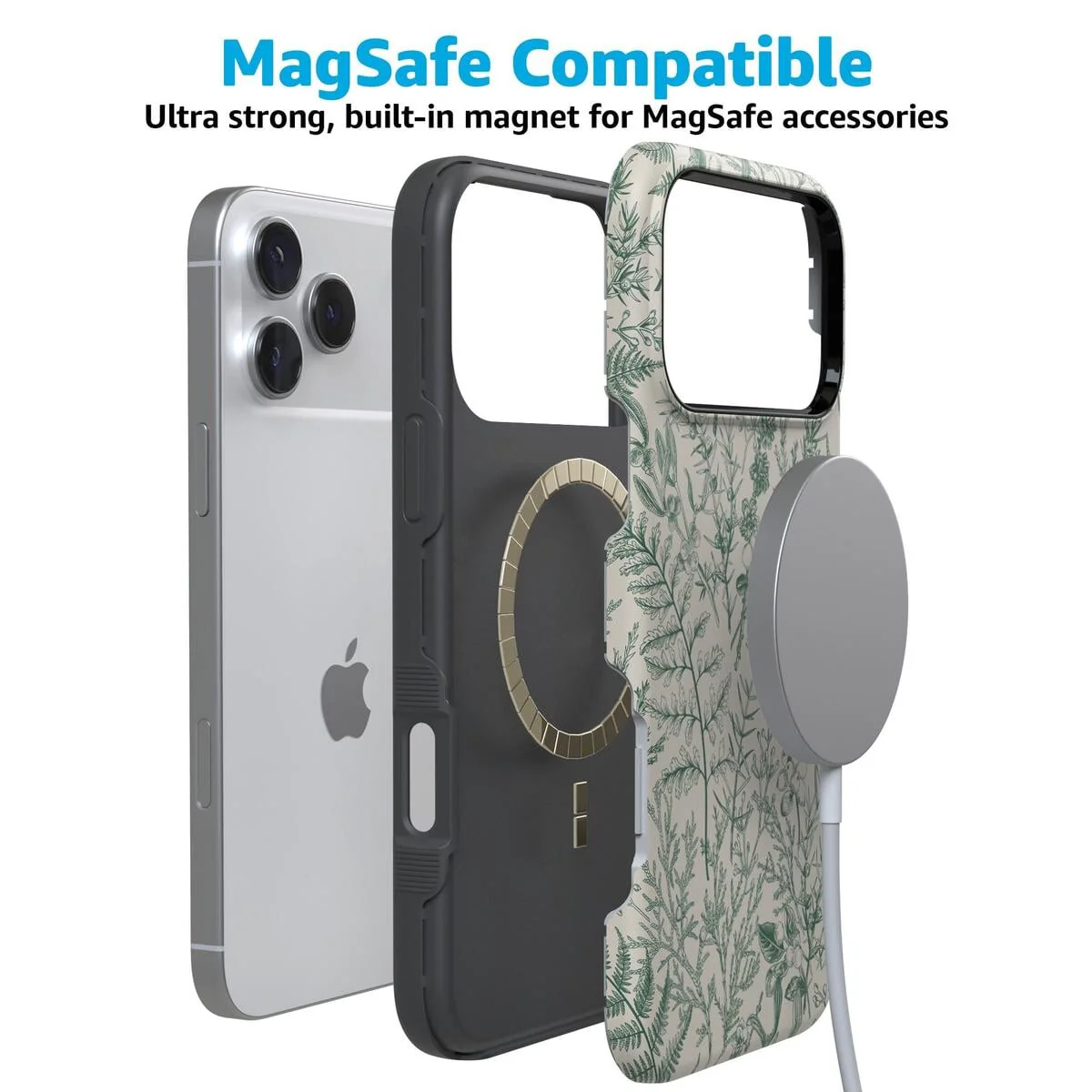 Sage Garden | Green Floral Case - Image 7