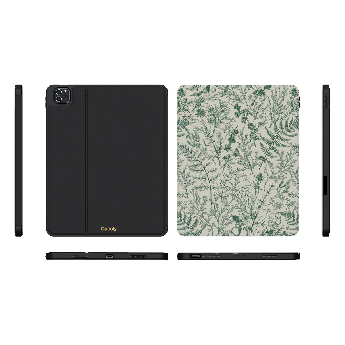Sage Garden | Green Floral iPad Case - Image 13