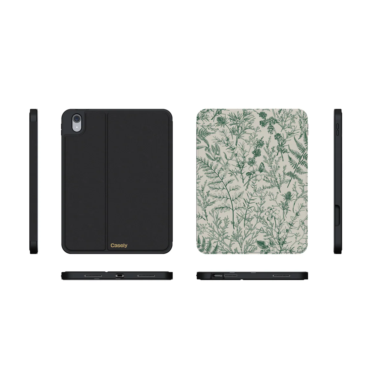Sage Garden | Green Floral iPad Case - Image 29